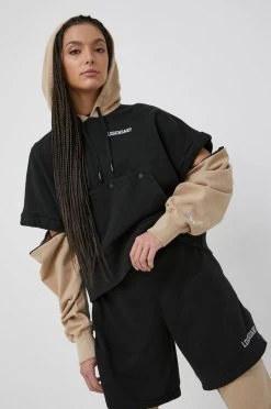 Γυναικεία Χωρίς φερμουάρ Βαμβακερή μπλούζα Puma Title Nine χρώμα: μαύρο,