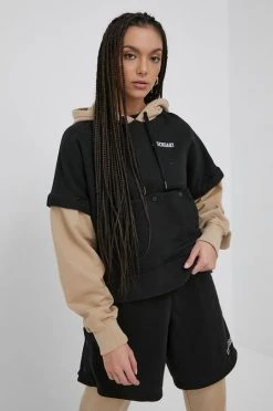 Γυναικεία Χωρίς φερμουάρ Βαμβακερή μπλούζα Puma Title Nine χρώμα: μαύρο, -Puma Κατάστημα unnamed file 1009