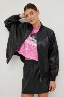 Γυναικεία Κοντά μπουφάν Μπουφάν Bomber Puma χρώμα: μαύρο,