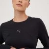 Γυναικεία Μακρυμάνικο μπλουζάκι για τρέξιμο Puma Cloudspun μαύρο