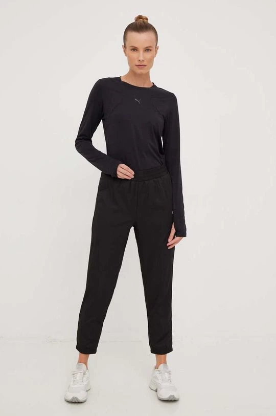 Γυναικεία Μακρυμάνικο μπλουζάκι για τρέξιμο Puma Cloudspun μαύρο 2 Γυναικεία Μακρυμάνικο μπλουζάκι για τρέξιμο Puma Cloudspun μαύρο - Image 2