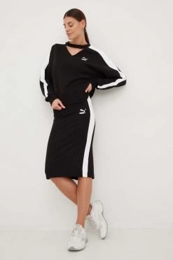 Γυναικεία Φούστες Φούστα Puma μαύρο,