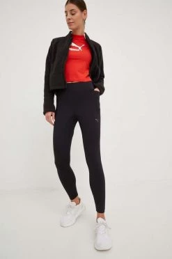 Γυναικεία Κολάν γιόγκα Puma Studio Yourmove Ultrabare μαύρο