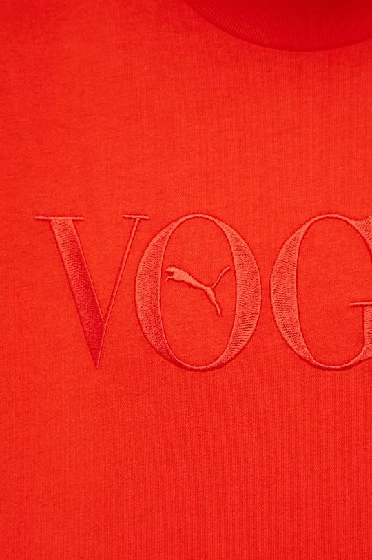 Γυναικεία Κοντομάνικο Βαμβακερό μπλουζάκι Puma Vogue , χρώμα: κόκκινο 5 Γυναικεία Κοντομάνικο Βαμβακερό μπλουζάκι Puma Vogue , χρώμα: κόκκινο - Image 5