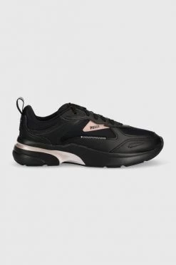 Γυναικεία Sneakers Αθλητικά Puma Runner Metallic μαύρο