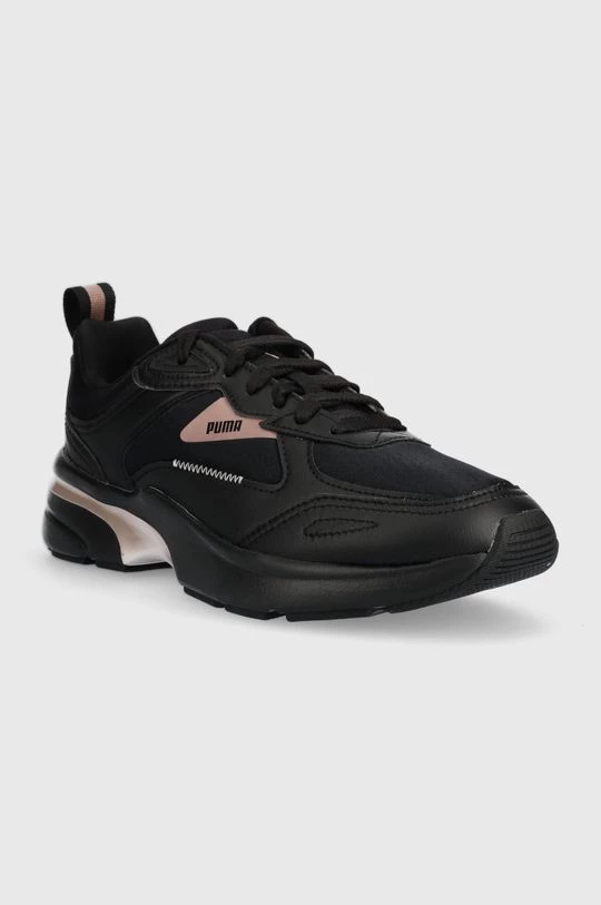 Γυναικεία Sneakers Αθλητικά Puma Runner Metallic μαύρο 2 Γυναικεία Sneakers Αθλητικά Puma Runner Metallic μαύρο - Image 2