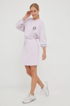 Γυναικεία Φορέματα Φόρεμα Puma μοβ,