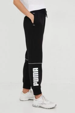 Γυναικεία Παντελόνια φόρμας Παντελόνι Puma μαύρο