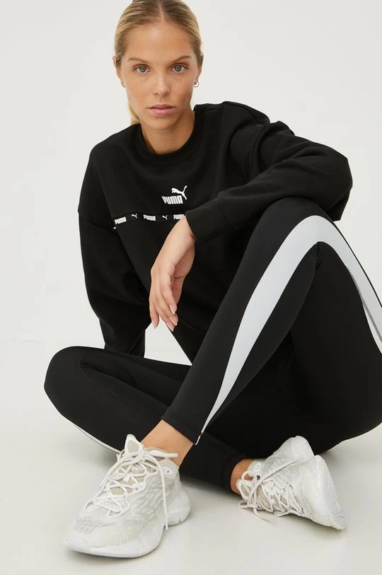 Γυναικεία Κολάν προπόνησης Puma Evostripe μαύρο 1 Γυναικεία Κολάν προπόνησης Puma Evostripe μαύρο