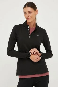 Γυναικεία Χωρίς φερμουάρ Φούτερ προπόνησης Puma Strong μαύρο