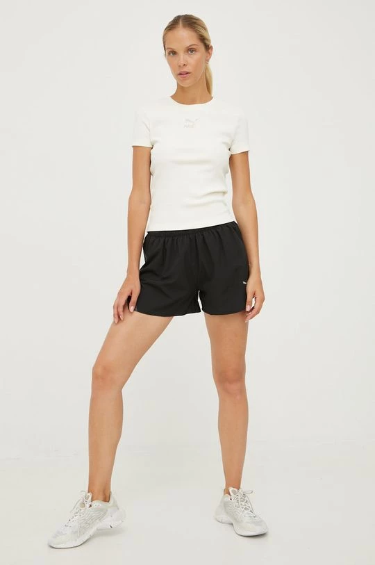 Γυναικεία Κοντομάνικο Μπλουζάκι Puma μπεζ 2 Γυναικεία Κοντομάνικο Μπλουζάκι Puma μπεζ - Image 2