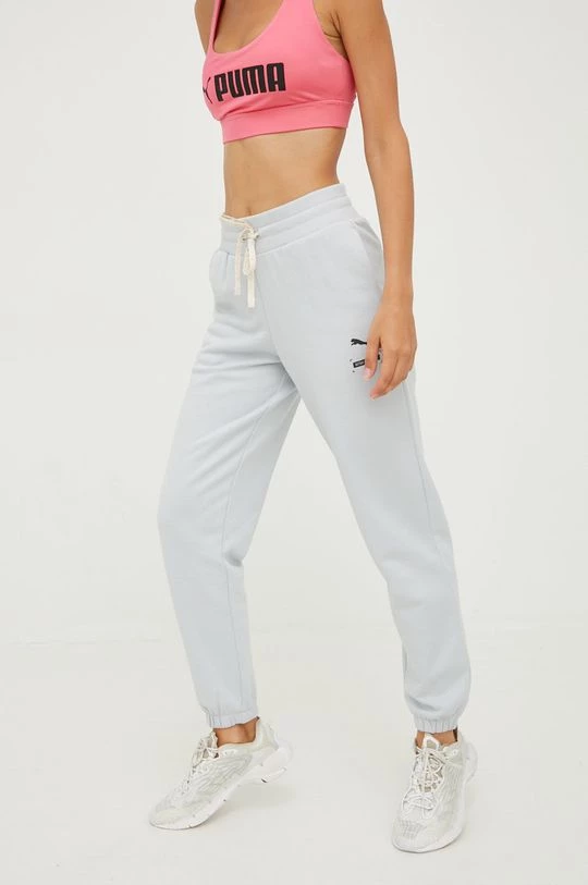 Γυναικεία Παντελόνια φόρμας Βαμβακερό παντελόνι Puma σαρκώδες χρώμα 3 Γυναικεία Παντελόνια φόρμας Βαμβακερό παντελόνι Puma σαρκώδες χρώμα - Image 3