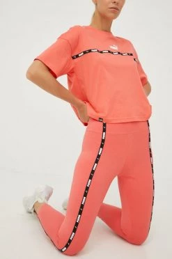 Γυναικεία Κολάν Puma Power Tape πορτοκαλί