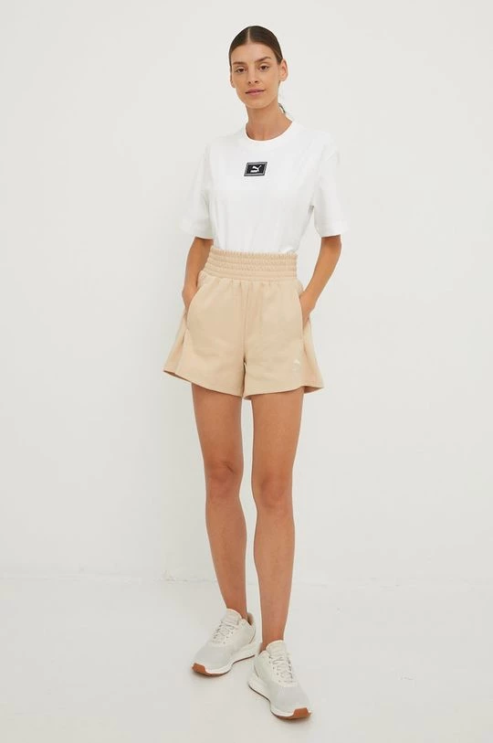 Γυναικεία Κοντομάνικο Κορμάκι Puma άσπρο 2 Γυναικεία Κοντομάνικο Κορμάκι Puma άσπρο - Image 2