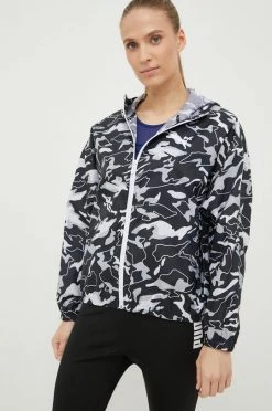 Γυναικεία Κοντά μπουφάν Αντιανεμικό Puma μαύρο,