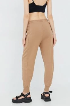 Γυναικεία Παντελόνια φόρμας Βαμβακερό παντελόνι Puma χρώμα: καφέ -Puma Κατάστημα unnamed file 1692