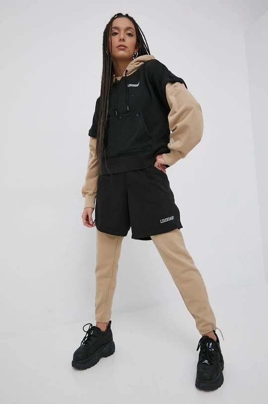 Γυναικεία Παντελόνια φόρμας Βαμβακερό παντελόνι Puma Title Nine χρώμα: μαύρο 2 Γυναικεία Παντελόνια φόρμας Βαμβακερό παντελόνι Puma Title Nine χρώμα: μαύρο - Image 2