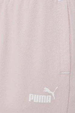 Γυναικεία Παντελόνια φόρμας Βαμβακερό παντελόνι Puma χρώμα: ροζ -Puma Κατάστημα unnamed file 1824