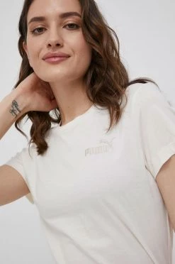 Γυναικεία Κοντομάνικο Βαμβακερό μπλουζάκι Puma μπεζ 8 Γυναικεία Κοντομάνικο Βαμβακερό μπλουζάκι Puma μπεζ -Puma Κατάστημα unnamed file 1828