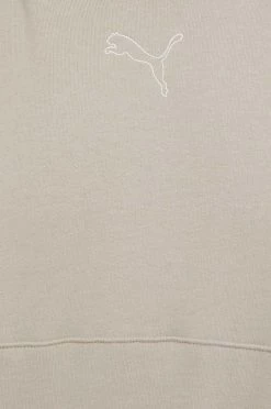 Γυναικεία Χωρίς φερμουάρ Βαμβακερή μπλούζα Puma χρώμα: μπεζ, -Puma Κατάστημα unnamed file 1844