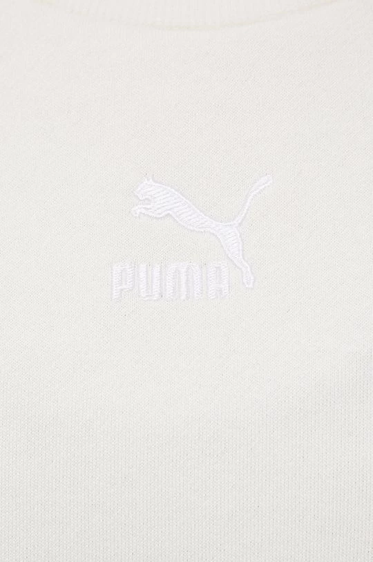 Γυναικεία Χωρίς φερμουάρ Βαμβακερή μπλούζα Puma χρώμα: κρεμ 6 Γυναικεία Χωρίς φερμουάρ Βαμβακερή μπλούζα Puma χρώμα: κρεμ - Image 6