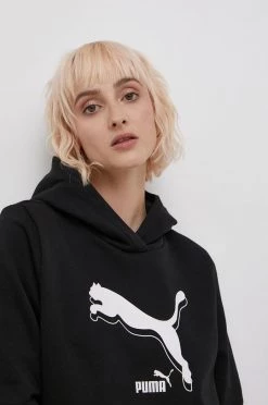 Γυναικεία Χωρίς φερμουάρ Μπλούζα Puma χρώμα: μαύρο