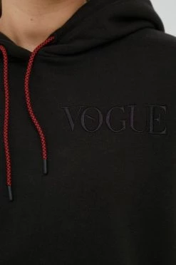 Γυναικεία Χωρίς φερμουάρ Βαμβακερή μπλούζα Puma Vogue γυναικεία, χρώμα: μαύρο, με κουκούλα -Puma Κατάστημα unnamed file 196