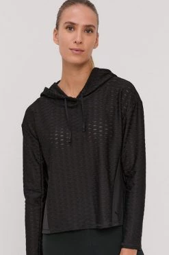 Γυναικεία Χωρίς φερμουάρ Μπλούζα Puma χρώμα: μαύρο