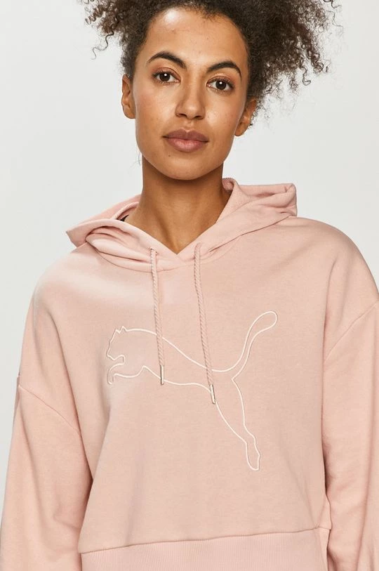 Γυναικεία Χωρίς φερμουάρ Μπλούζα Puma χρώμα: ροζ 4 Γυναικεία Χωρίς φερμουάρ Μπλούζα Puma χρώμα: ροζ - Image 4