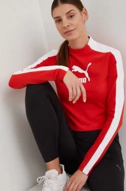 Γυναικεία Μακρυμάνικο Longsleeve Puma κόκκινο
