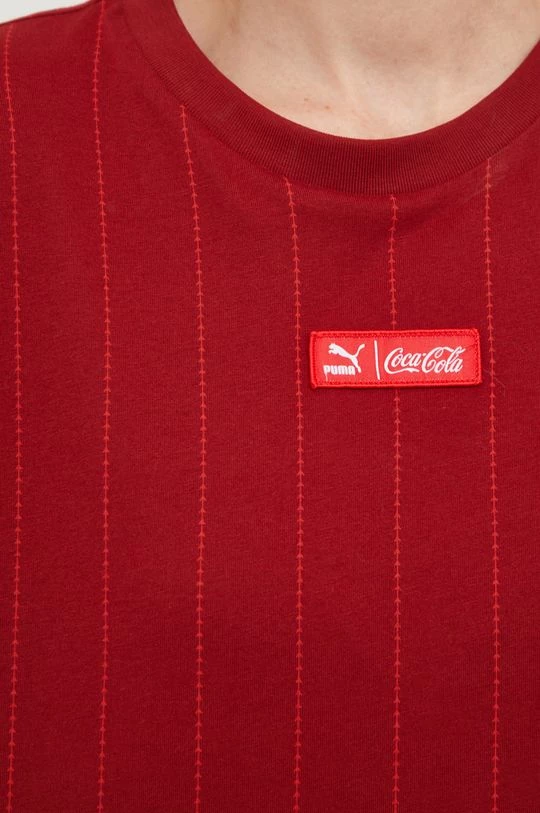 Γυναικεία Κοντομάνικο Βαμβακερό μπλουζάκι Puma Puma X Coca Cola κόκκινο 5 Γυναικεία Κοντομάνικο Βαμβακερό μπλουζάκι Puma Puma X Coca Cola κόκκινο - Image 5