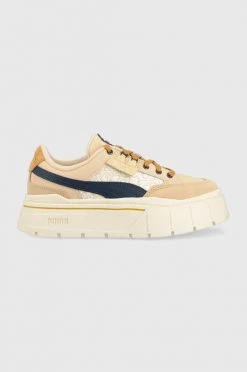 Γυναικεία Sneakers Αθλητικά Puma μπεζ