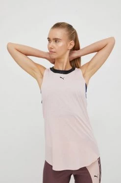 Γυναικεία Αμάνικος Τοπ προπόνησης Puma Safari Glam ροζ