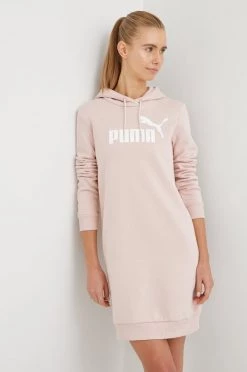 Γυναικεία Φορέματα Φόρεμα Puma ροζ,
