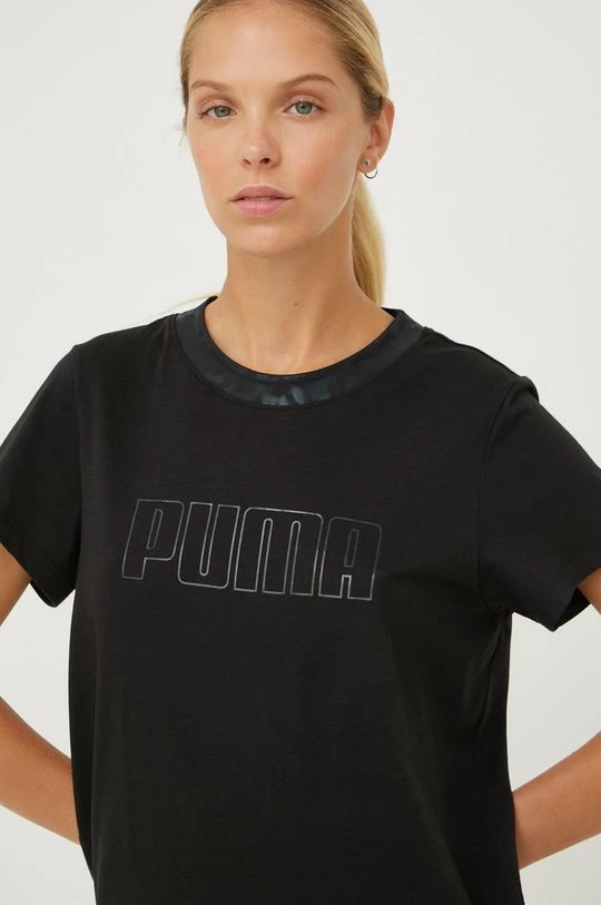 Γυναικεία Κοντομάνικο Μπλουζάκι προπόνησης Puma Safari Glam μαύρο 4 Γυναικεία Κοντομάνικο Μπλουζάκι προπόνησης Puma Safari Glam μαύρο - Image 4