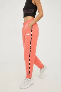 Γυναικεία Παντελόνια φόρμας Παντελόνι φόρμας Puma ροζ