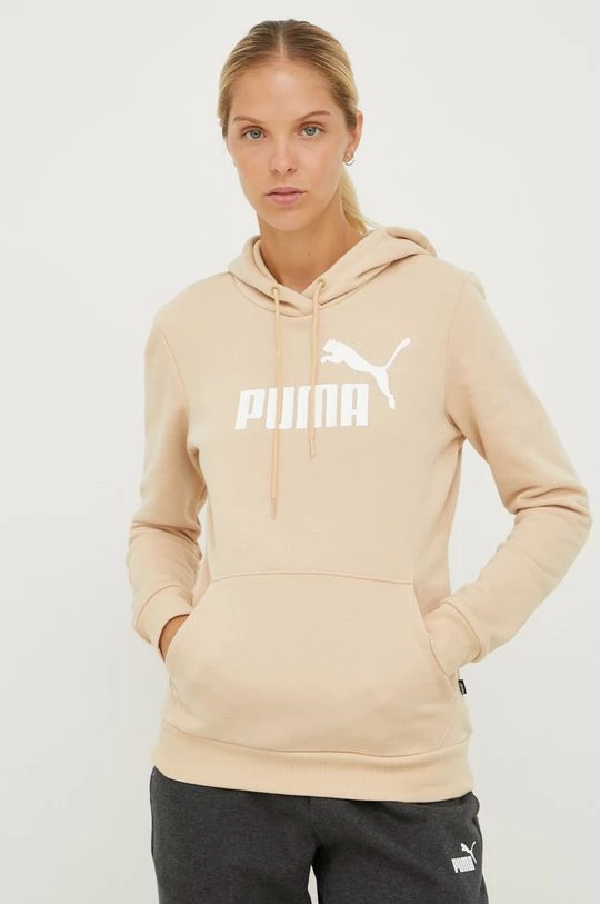 Γυναικεία Χωρίς φερμουάρ Μπλούζα Puma μπεζ, 2 Γυναικεία Χωρίς φερμουάρ Μπλούζα Puma μπεζ, - Image 2