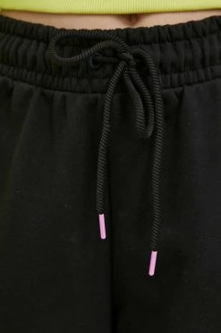 Γυναικεία Παντελόνια φόρμας Βαμβακερό παντελόνι Puma χρώμα: μαύρο -Puma Κατάστημα unnamed file 2339