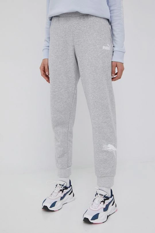 Γυναικεία Παντελόνια φόρμας Παντελόνι Puma χρώμα: γκρι 1 Γυναικεία Παντελόνια φόρμας Παντελόνι Puma χρώμα: γκρι