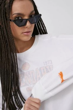 Γυναικεία Μακρυμάνικο Βαμβακερή μπλούζα με μακριά μανίκια Puma Title Nine άσπρο -Puma Κατάστημα unnamed file 2365