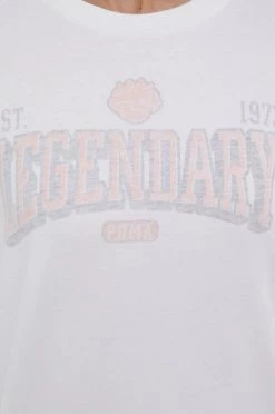 Γυναικεία Μακρυμάνικο Βαμβακερή μπλούζα με μακριά μανίκια Puma Title Nine άσπρο -Puma Κατάστημα unnamed file 2366