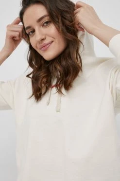 Γυναικεία Χωρίς φερμουάρ Βαμβακερή μπλούζα Puma χρώμα: μπεζ, -Puma Κατάστημα unnamed file 2390