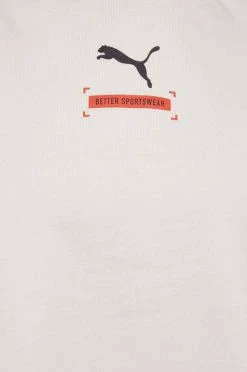 Γυναικεία Χωρίς φερμουάρ Βαμβακερή μπλούζα Puma χρώμα: μπεζ, -Puma Κατάστημα unnamed file 2391