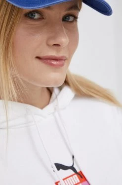 Γυναικεία Χωρίς φερμουάρ Μπλούζα Puma χρώμα: άσπρο, -Puma Κατάστημα unnamed file 2431