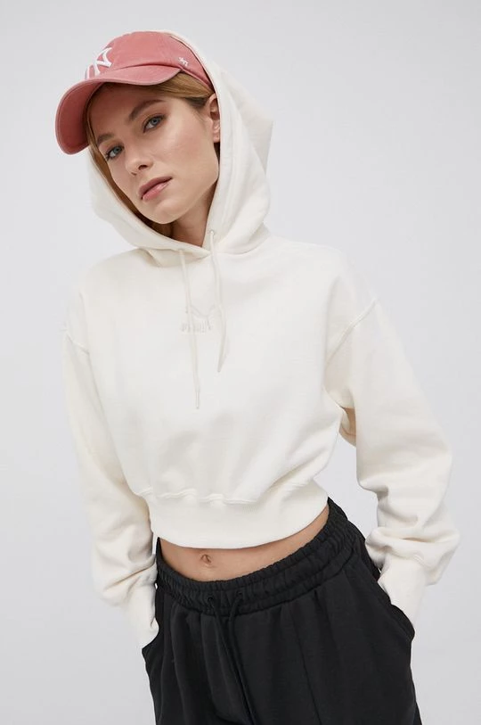 Γυναικεία Χωρίς φερμουάρ Μπλούζα Puma χρώμα: μπεζ, 1 Γυναικεία Χωρίς φερμουάρ Μπλούζα Puma χρώμα: μπεζ,