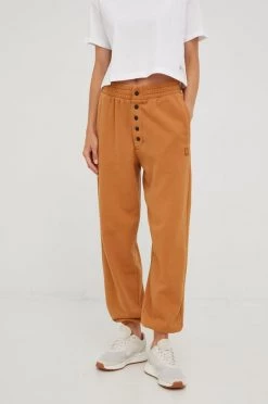 Γυναικεία Παντελόνια φόρμας Βαμβακερό παντελόνι Puma καφέ