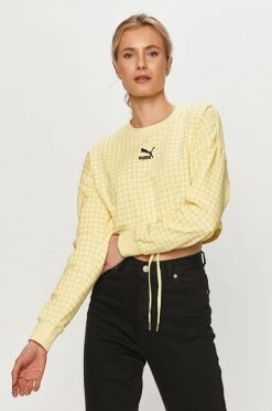 Γυναικεία Χωρίς φερμουάρ Puma - Μπλούζα ανοιχτό κίτρινο
