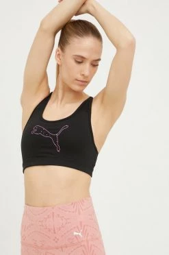 Γυναικεία Αθλητικά σουτιέν Αθλητικό σουτιέν Puma 4keeps μαύρο