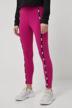 Γυναικεία Κολάν Puma Power Tape χρώμα: ροζ