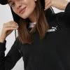 Γυναικεία Με φερμουάρ Μπλούζα Puma χρώμα: μαύρο,